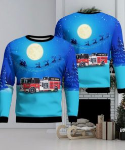 Strum, Wisconsin, Strum Unity Fire Department AOP 3D Ugly Christmas Sweater