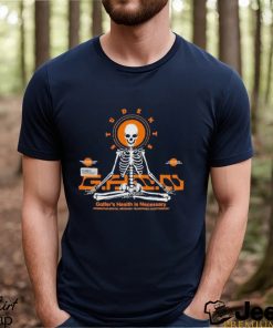 Students Golfer’s Health Is Necessary Skeleton Shirt