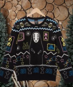 Studio Ghibli Spirited Away No Face Holiday Sweater BoxLunch Exclusive