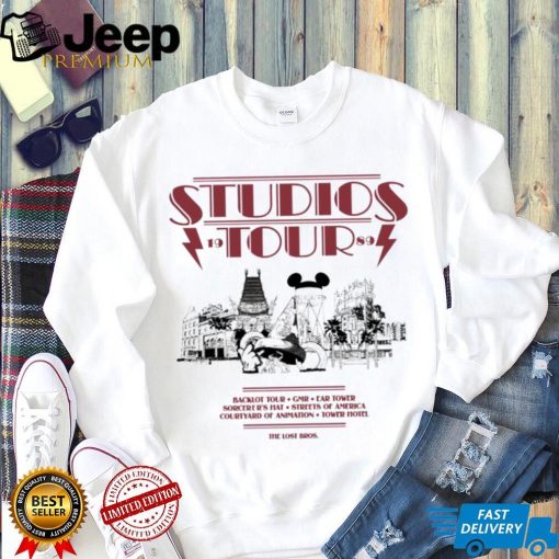 Studio’s Tour 1989 Backlot tour GMR Ear Tower retro shirt