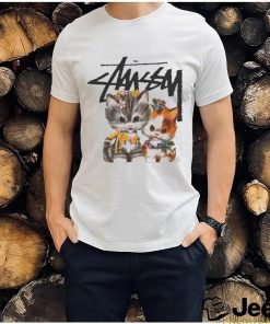 Stussy Merch Kittens White shirt - teejeep