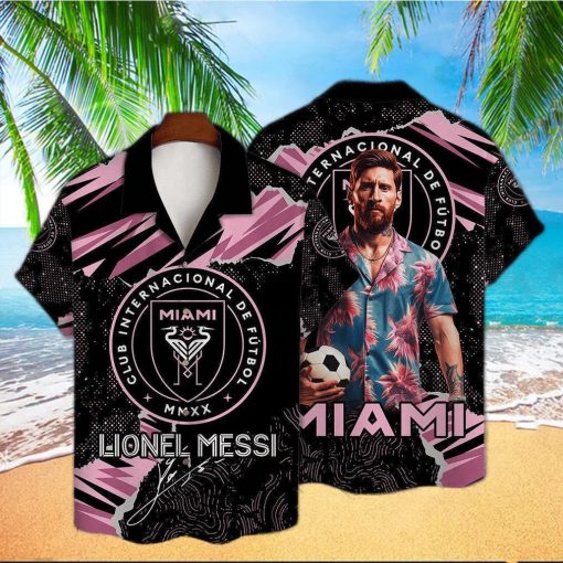 Stylish Lionel Messi Inter Miami CF Hawaiian Shirt