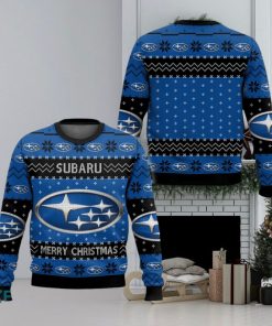 Subaru Logo Funny Xmas Ugly Sweater For Men And Women