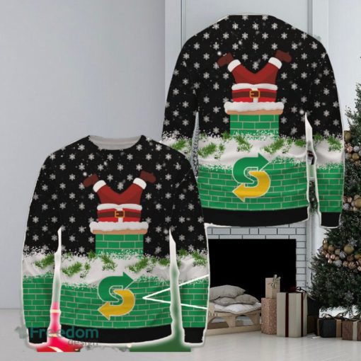 Subway Wool Sweater Logo Brands Ugly Christmas 3D Sweater Gift For Men And Women