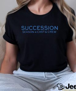 Succession season 4 cast and crew shirt