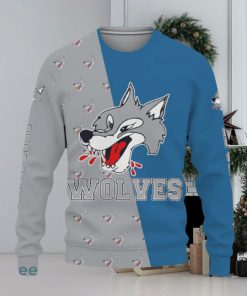 Sudbury Wolves Sports American Football Ugly Christmas Sweater