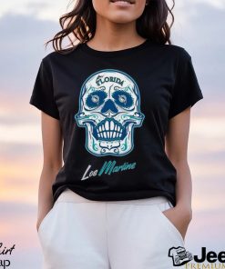 Sugar Skull Tee Florida Marlins Shirt