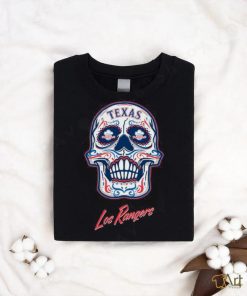 Sugar Skull Tee Texas Rangers Shirt