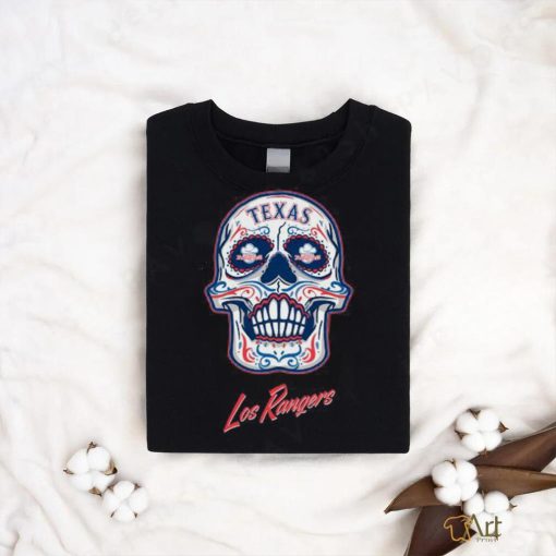 Sugar Skull Tee Texas Rangers Shirt