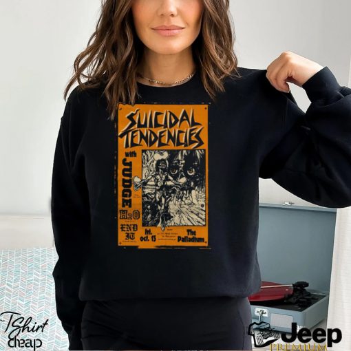 Suicidal tendencies the palladium 10 13 2023 shirt