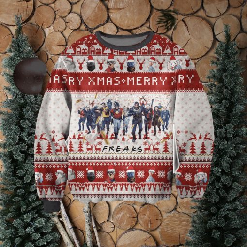 Suicide Squad Ugly Christmas Sweater Perfect Holiday Gift