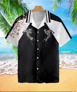 Sukajan Style Koi Fish Tropical Hawaiian Shirt For Men And Women