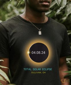 Sullivan OH Total Solar Eclipse 04_08_24 Ohio Souvenir V Neck T Shirt