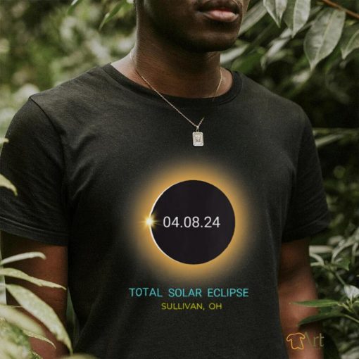 Sullivan OH Total Solar Eclipse 04_08_24 Ohio Souvenir V Neck T Shirt