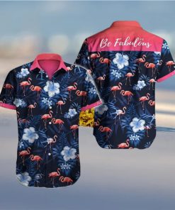 Summer Aloha Flamingo Hawaiian Shirt Beach Gift For Friend