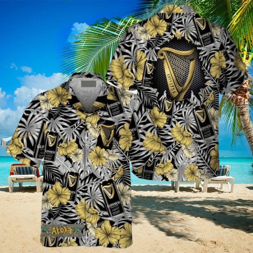 Summer Aloha Floral Guinness Beer Hawaiian Shirt For Men And Women Gift Hawaiian Beer