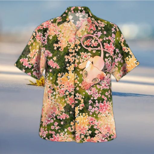 Summer Aloha Mew Pokemon Hawaiian Shirt Summer Gift For Friends