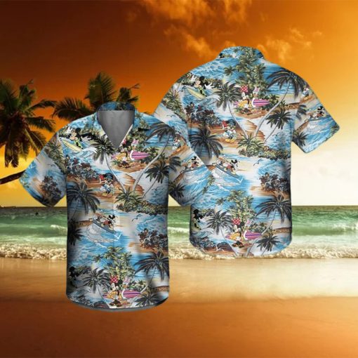 Summer Aloha Mickey Mouse Hawaiian Shirt Disney Gift For Beach Lovers