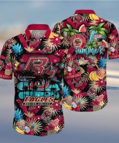 Summer Aloha NCAA Boston College Eagles Hawaiian Shirt Beach Gift For Dad