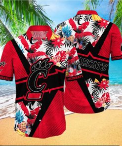 Summer Aloha NCAA Cincinnati Bearcats Hawaiian Shirt Pineapple Pattern