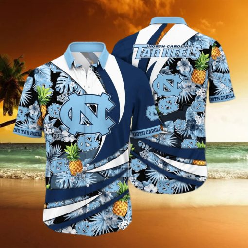 Summer Aloha NCAA North Carolina Tar Heels Hawaiian Shirt Beach Gift For Friend