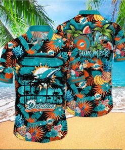 Summer Aloha NFL Miami Dolphins Hawaiian Shirt