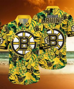 Summer Aloha NHL Boston Bruins Hawaiian Shirt Gift For Beach Vacation