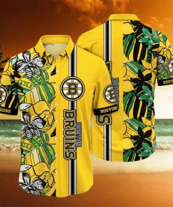 Summer Aloha NHL Boston Bruins Hawaiian Shirt