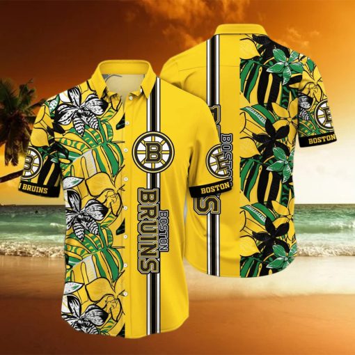 Summer Aloha NHL Boston Bruins Hawaiian Shirt