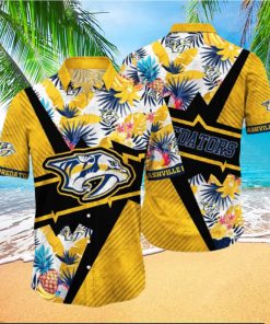 Summer Aloha NHL Nashville Predators Hawaiian Shirt Beach Lovers Gift hawaiian shirt