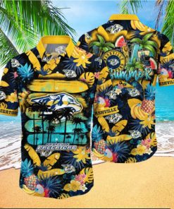 Summer Aloha NHL Nashville Predators Hawaiian Shirt