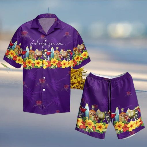 Summer Crown Royal Short Sleeve Hawaiian Shirt