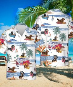 Summer Dog Custom Hawaiian Shirt