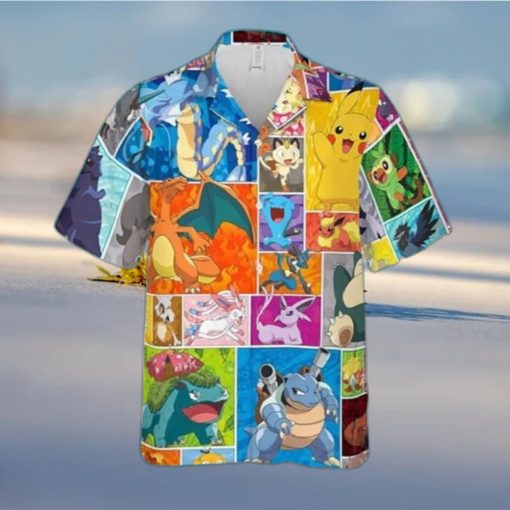 Summer Trip Family Pokemon Hawaiian Shirt Gift For Beach Trip
