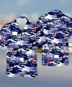 Summer Vibes Michelob Ultra Beer Hawaiian Shirt Island Pattern