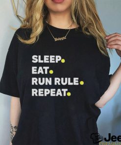 Summer of george sleep eat run rule repeat shirt