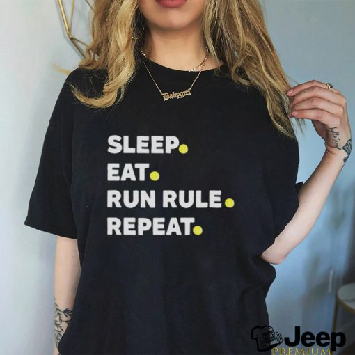 Summer of george sleep eat run rule repeat shirt