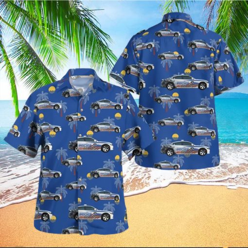 Summerville South Carolina Summerville Police Department 2018 Dodge Charger Hawaiian Shirt