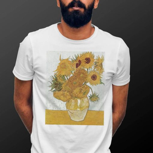 Sunflowers Third Van Gogh graphic shirt