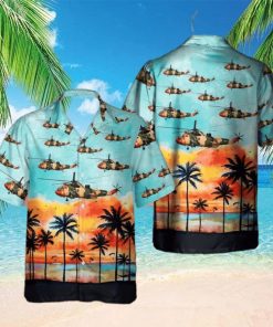 Sunset Beach Belgian Air Force Mk48 Aloha Hawaiian Shirts