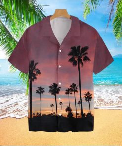 Sunset Venice Beach Tropical Hawaiian Shirt For Men And Women