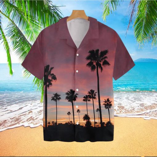 Sunset Venice Beach Tropical Hawaiian Shirt For Men And Women