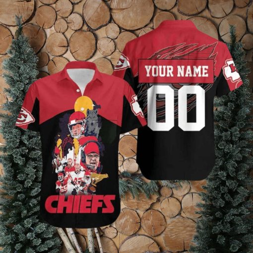 Super Bowl Kansas City Chiefs Hawaiian Shirt Chiefs Custom Hawaiian Shirts
