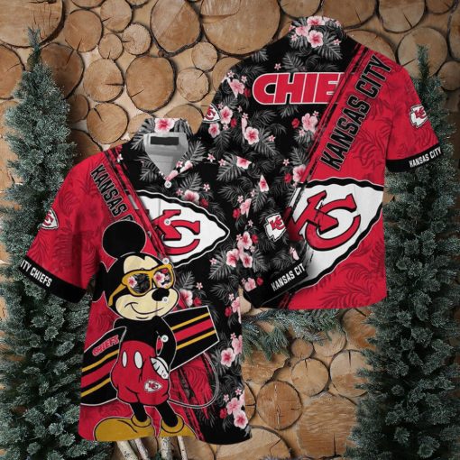 Super Bowl Kansas City Chiefs Hawaiian Shirt Mickey Hawaiian Shirt