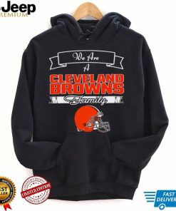 Super Bowl we are a Cleveland Browns family logo shirt