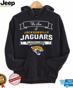 Super Bowl we are a Jacksonville Jaguars family logo shirt