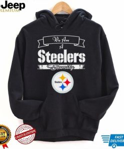 Super Bowl we are a Pittsburgh Steelers family logo shirt