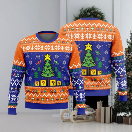 Super Bros Christmas Super Mario Bros. Ugly Christmas Sweater