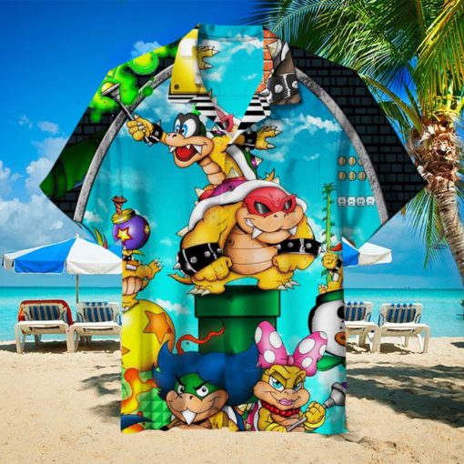 Super Mario Aloha Hawaiian Shirt