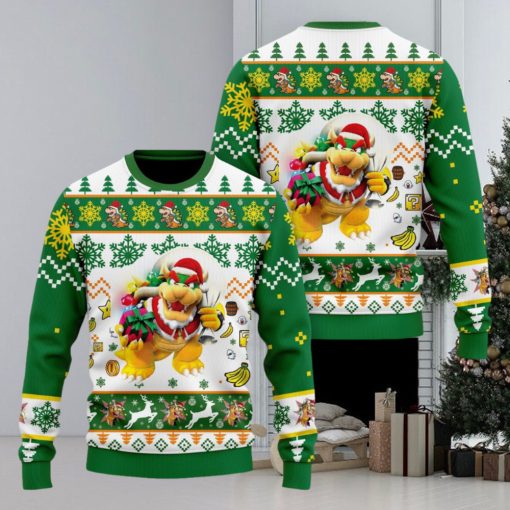 Super Mario Bowser Christmas Sweater